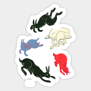 Rabbits Sticker